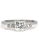 1.15ct Princess Cut Diamond Solitaire Engagement Ring